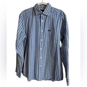 Men's Faconnable long sleeve button down shirt  size L